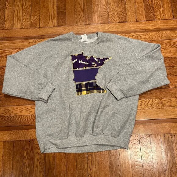 Gildan Other - minnesota vikings crewneck